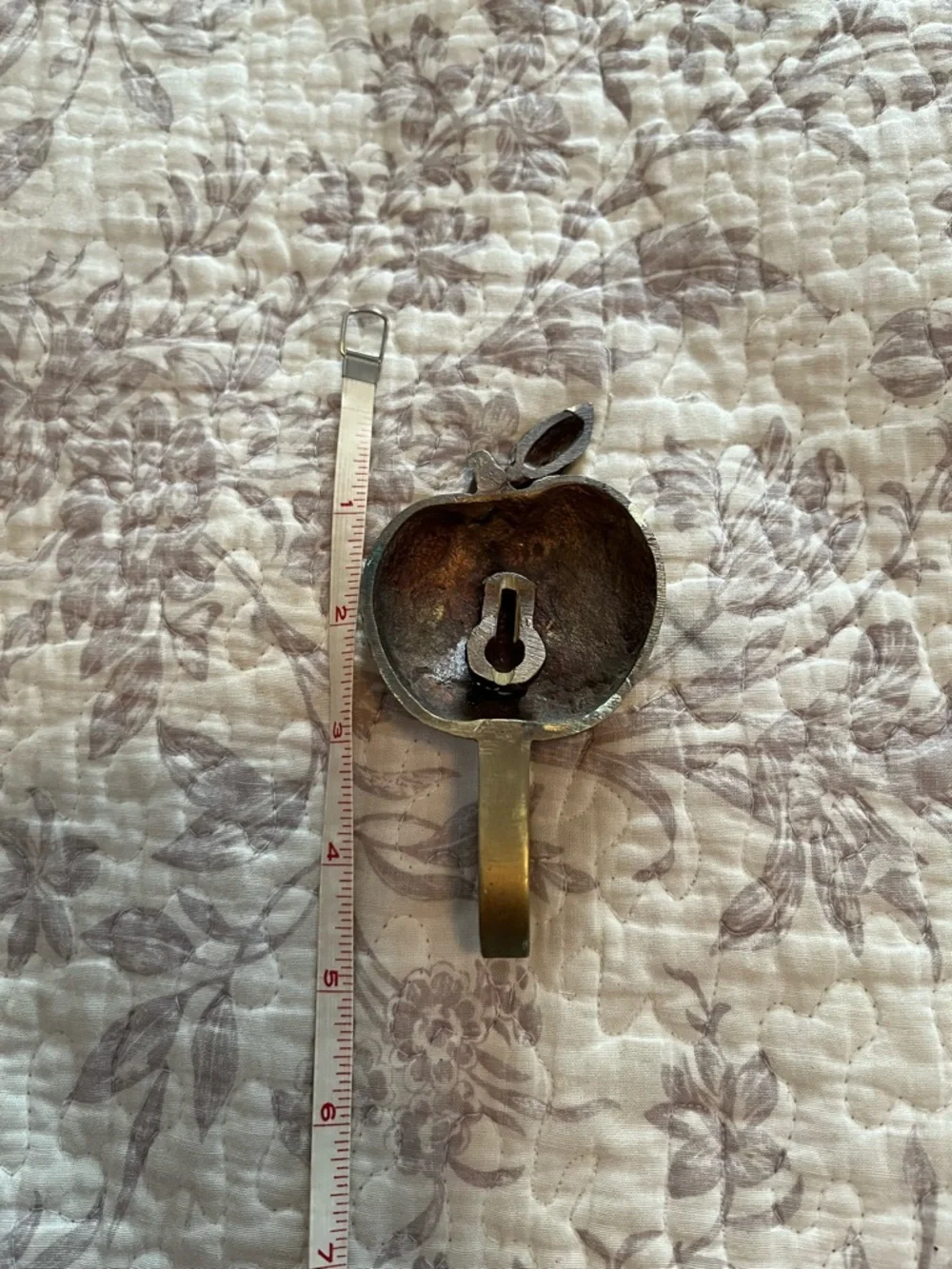 Brass Apple Wall Hook